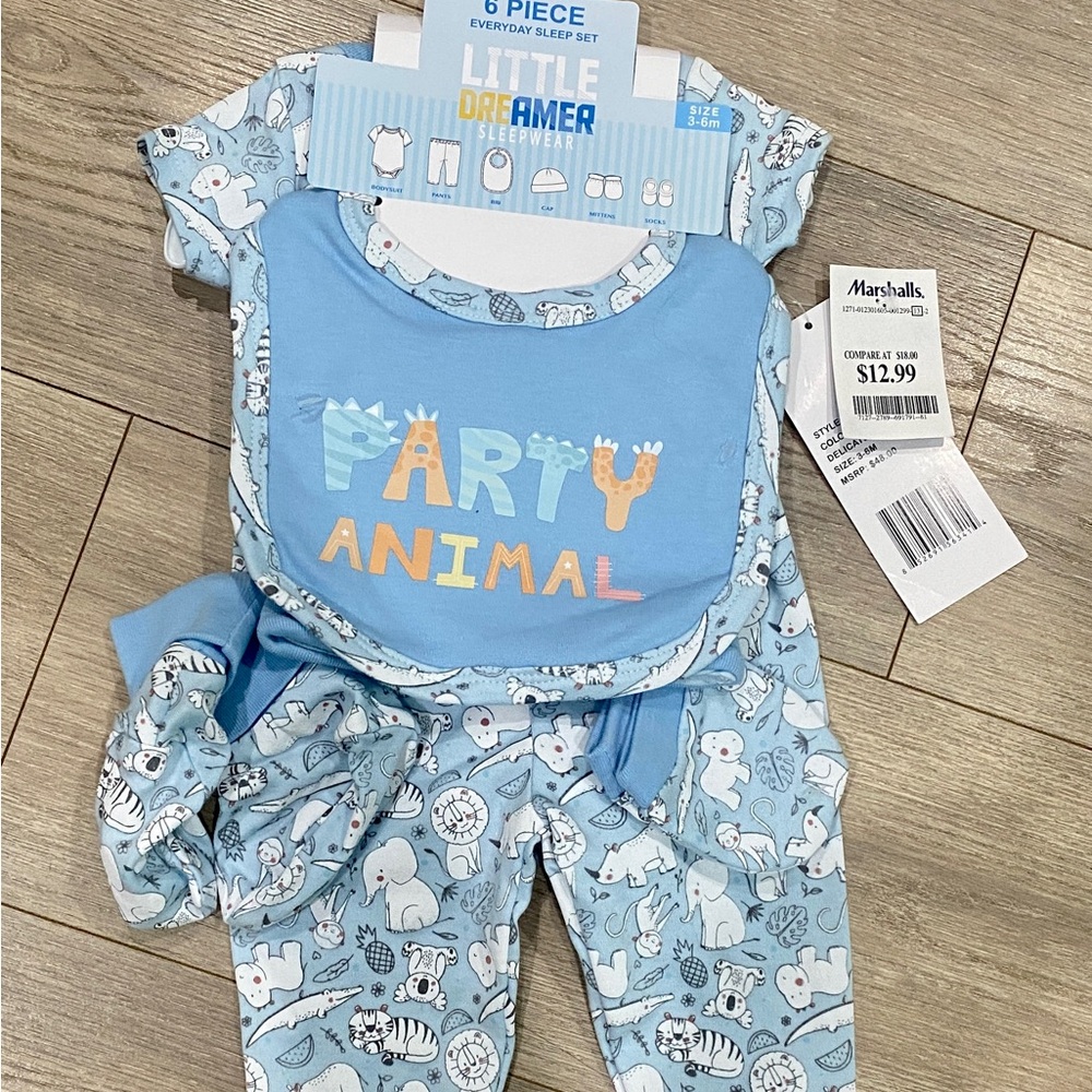 Kids Blue Matching Set